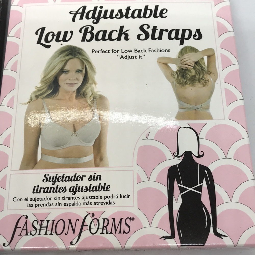 Adhesive Bra Set and Adjustable Low Back Bra Straps - Picture 4 of 5